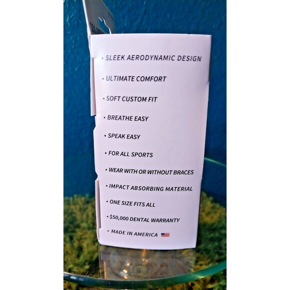 Adidas Sleek Ultimate Comfort Protective Red Mouth Guard One Size Fits All - Picture 3 of 7